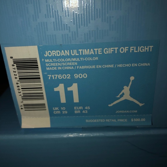 Jordan 11 Pantone/Gift of Flight sz 11 - Picture 5 of 7